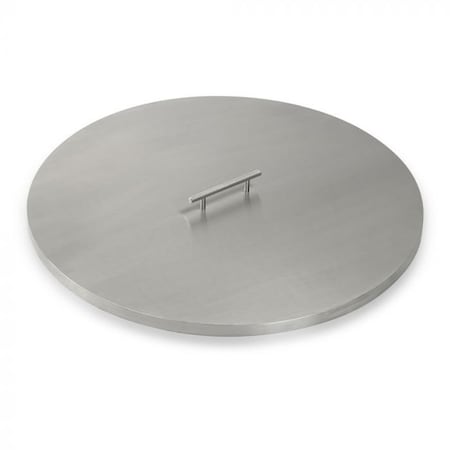 28 Round Stainless Steel Drop-In Pan Cover